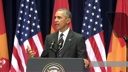 Obama tells Vietnam that rights are 'no threat to stability'