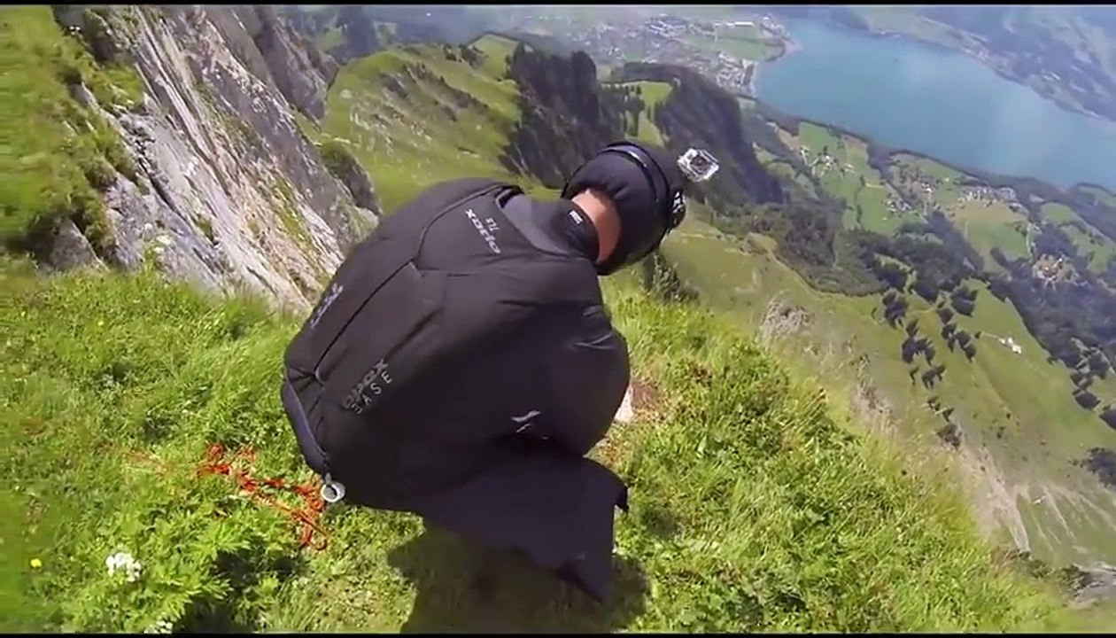 Incredible flight in the suit