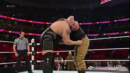 Big Show vs. Braun Strowman- Raw, February 15, 2016