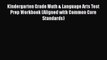 Read Kindergarten Grade Math & Language Arts Test Prep Workbook (Aligned with Common Core Standards)