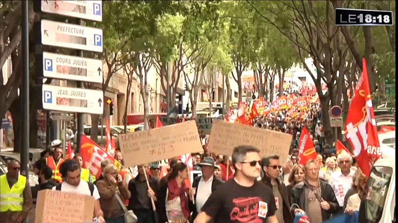 Le 18:18 - Grèves : les syndicats vont durcir le mouvement dans la région