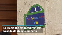 Registro de la sede de Google en París