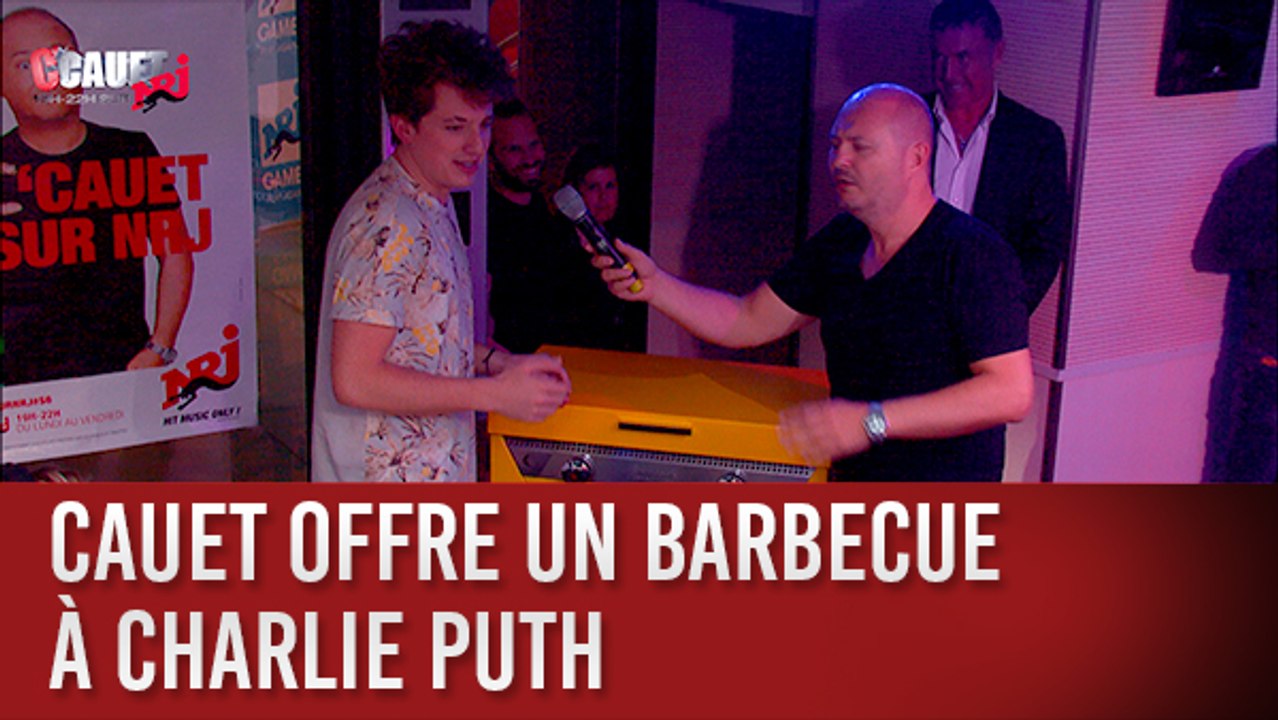 Cauet offre un barbecue à Charlie Puth - C'Cauet sur NRJ