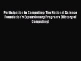 [PDF] Participation in Computing: The National Science Foundation's Expansionary Programs (History