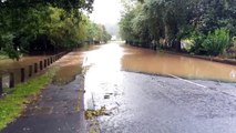 River Wansbeck, Sheepwash, Anglers, 25 September 2