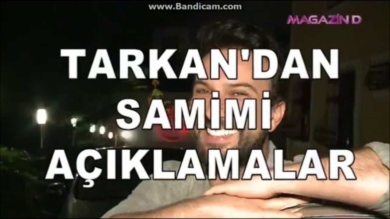 MEGASTAR TARKAN'DAN SAMiMİ AÇIKLAMALAR | MAGAZİN D