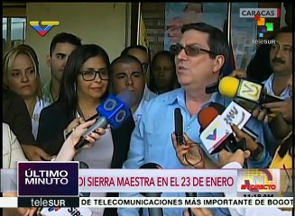 Canciller de Venezuela y Cuba destacan convenio en materia de salud