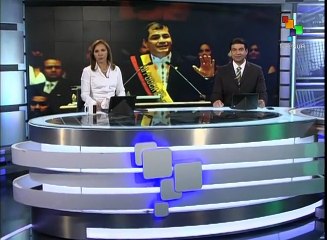 Rafael Correa ofrece resultados de gobierno en Ecuador