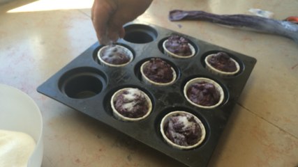 Le muffin aux myrtilles du Temple du levain