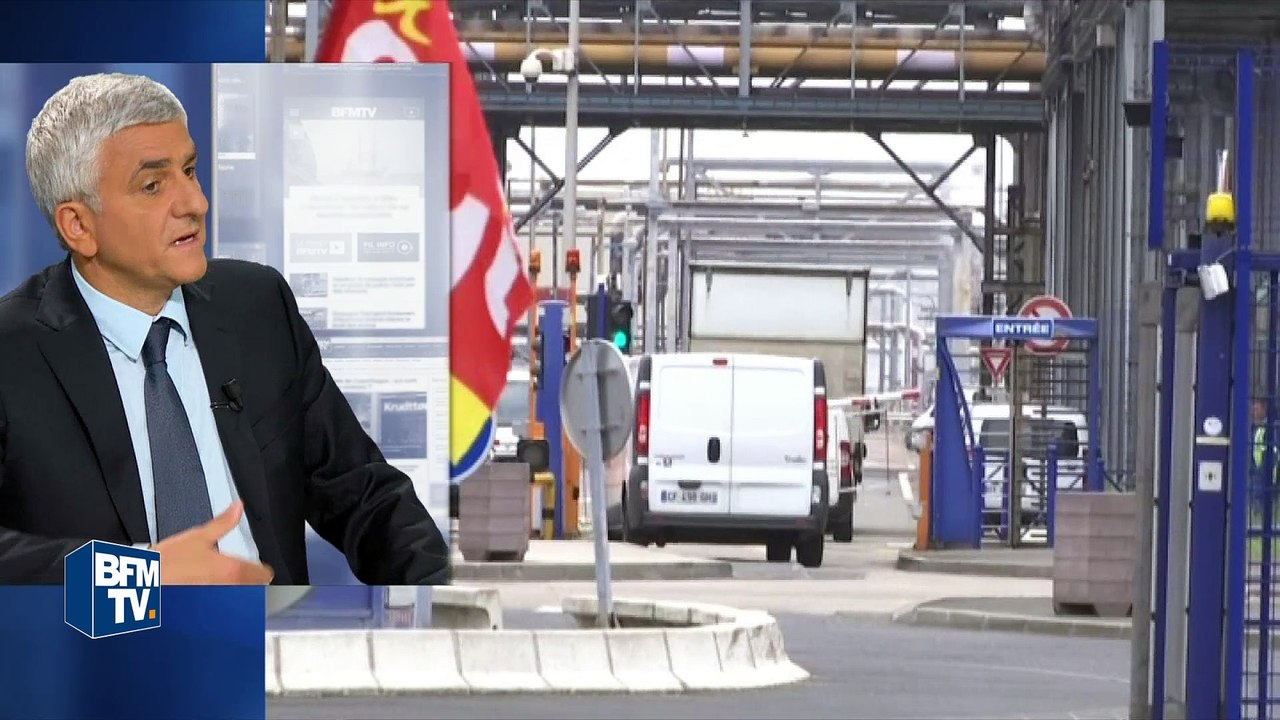Pénurie d'essence: Hervé Morin craint "des détournements de trafic du Havre vers Anvers"