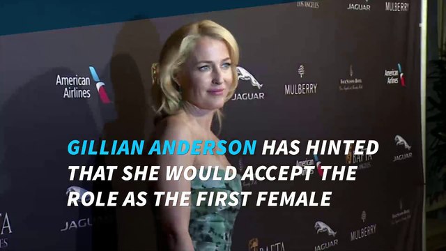 Gillian Anderson wants to be the first female James Bond