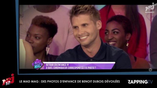 Le Mad Mag : Benoît Dubois jeune et méconnaissable, ses photos d’enfance dévoilées (Vidéo)