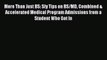 Read More Than Just BS: Sly Tips on BS/MD Combined & Accelerated Medical Program Admissions