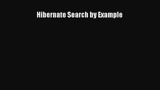 [PDF] Hibernate Search by Example [Read] Online