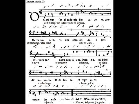 Introitus Dominus fortitudo, Dominica XII TpA (12è dimanche TO)