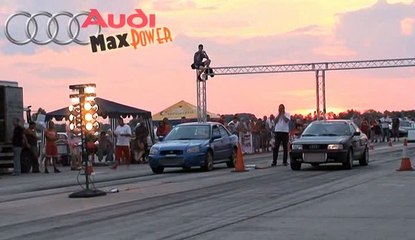 Video herunterladen: Subaru Impreza WRX STI Vs. Audi 80 Quattro Turbo