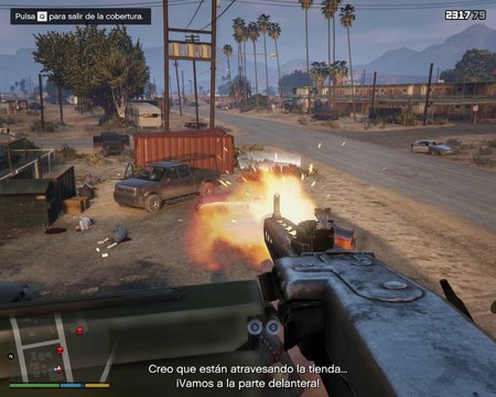 GTA V - MG42 Shootout on Trevor Philips Industries mission