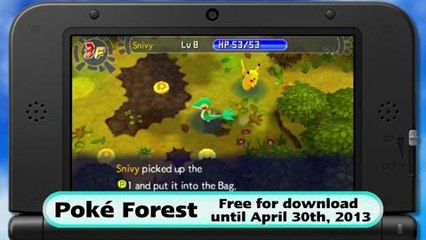 Pokémon Mystery Dungeon Gates to Infinity - Dungeons Trailer