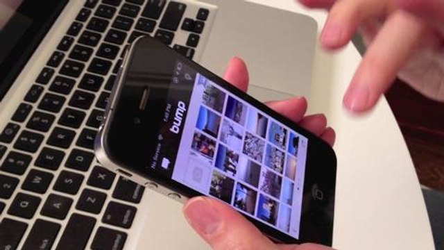 Bump faz transferência de arquivos do celular para o PC