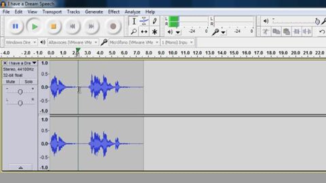 Como limpar ruídos com o Audacity