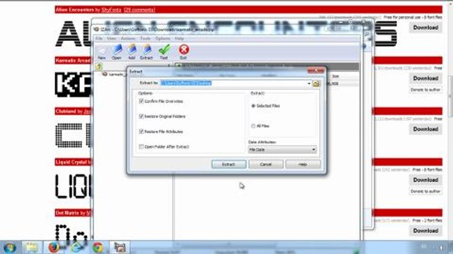 Astuce Windows: comment télécharger et installer une police