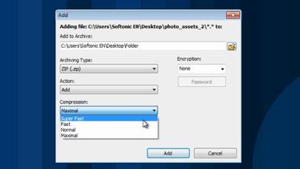 Jak spakować pliki przy użyciu WinZip?