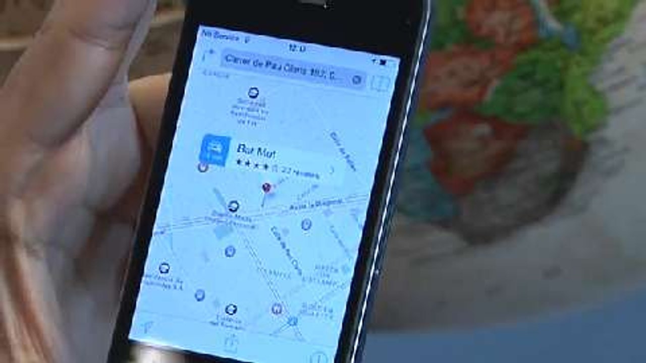 iOS 7 en long et en large: les nouveautés de l'application Plans