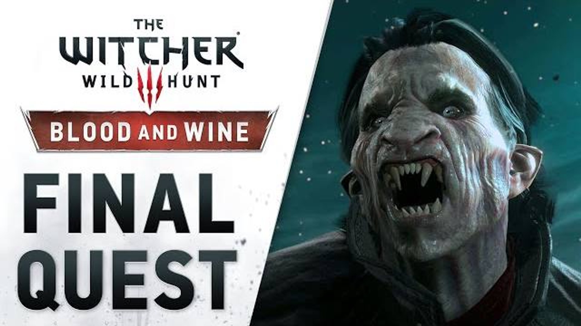 The Witcher 3 Wild Hunt Blood And Wine Final Quest Dlc Launch Trailer Xbox One 16 En Video Dailymotion