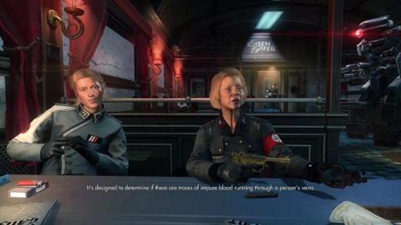 Exploring Wolfenstein The New Order - On a Train to Berlin