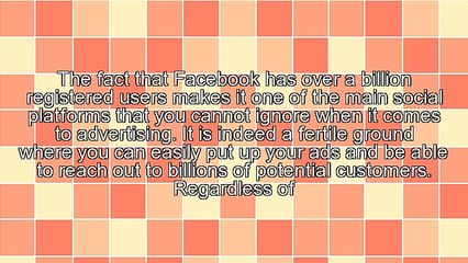 Facebook Advertising - How To Make Your Business A Success