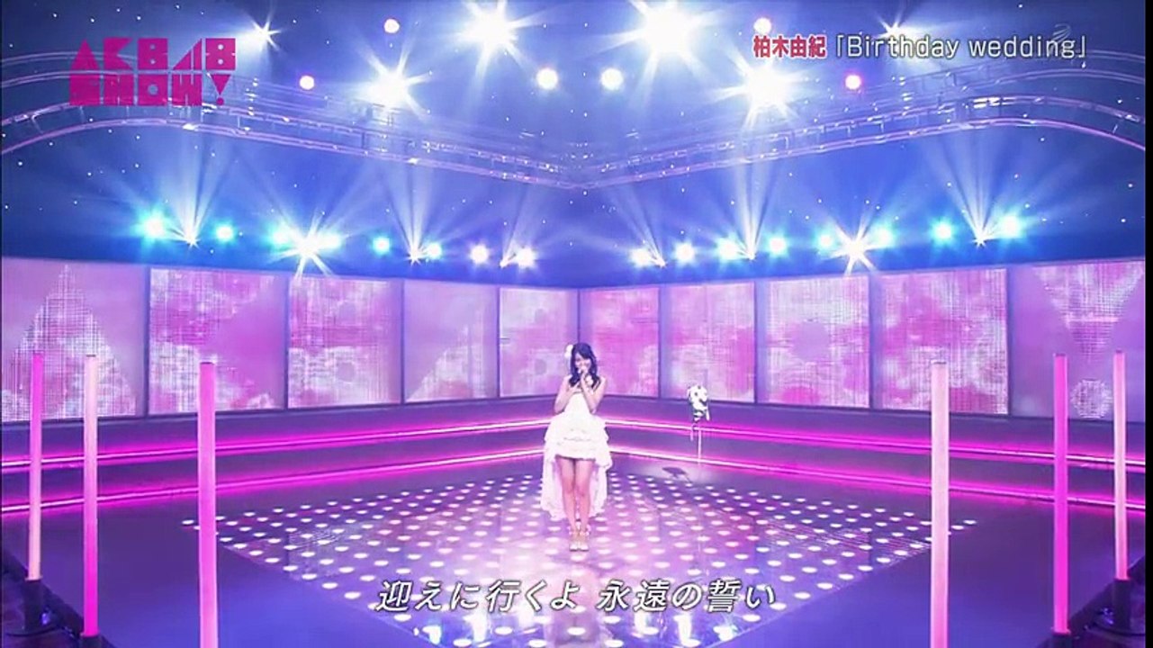 131026 Kashiwagi Yuki - Birthday Wedding @ AKB4...