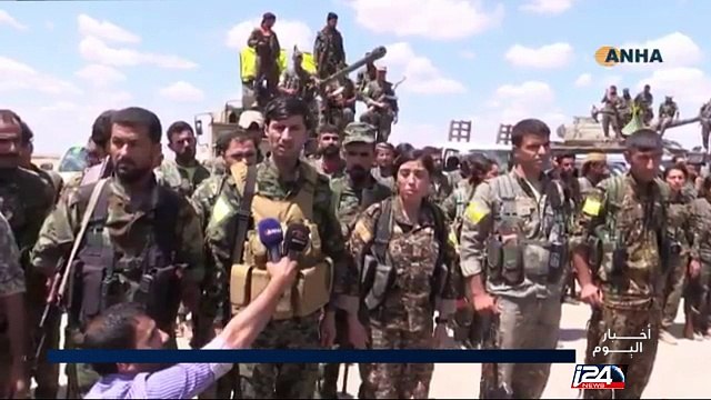 الاكراد يهاجمون داعش في الرقة وموسكو تبدي رغبتها بالتنسيق معهم ومع واشنطن