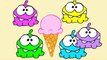 Om Nom Finger Family Cut the Rope ice cream and Peppa Pig spider  George Crying new episode 2016