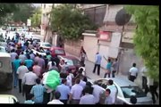 \=حلب=/ سيف الدولة - تشييع مهيب جداً للشهداء 24-6-2012 ج1