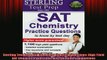 EBOOK ONLINE  Sterling Test Prep SAT Chemistry Practice Questions High Yield SAT Chemistry Questions  FREE BOOOK ONLINE