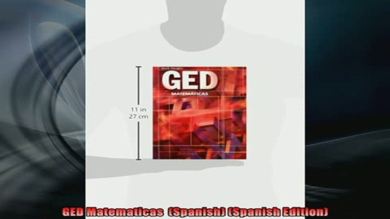 FREE DOWNLOAD  GED Matematicas  Spanish Spanish Edition READ ONLINE