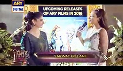 Sarwat Gilani On The Orange Carpet Of ARY Film Awards 2016