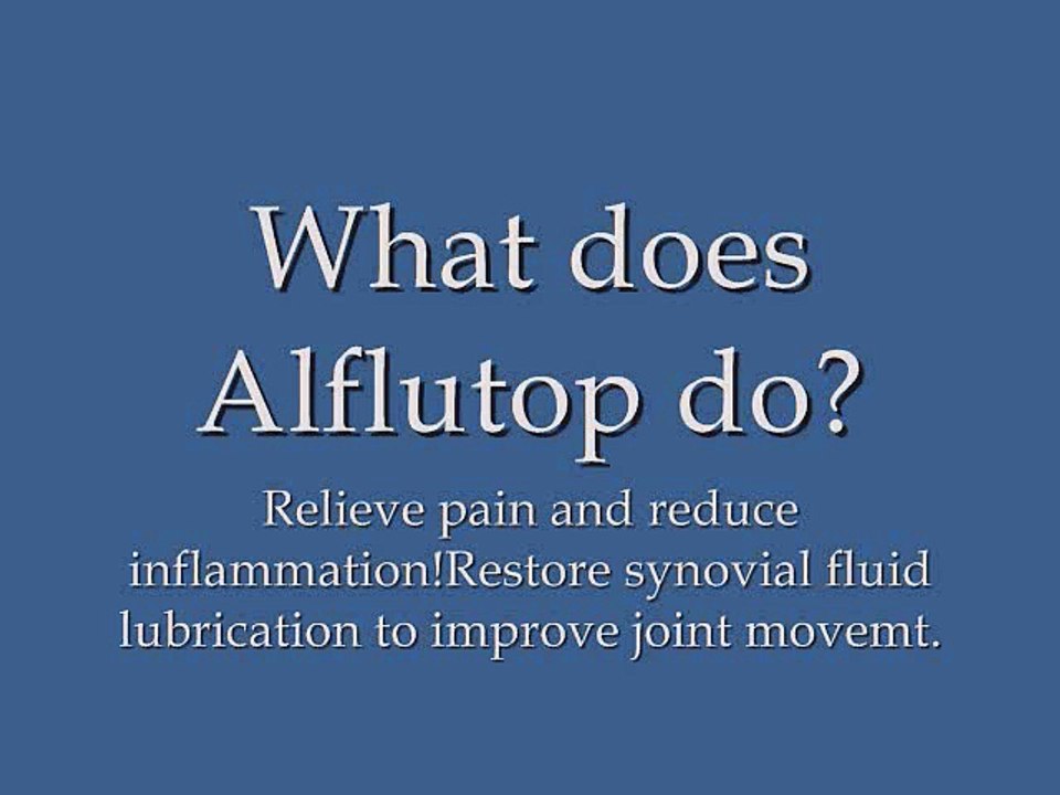 Alflutop Injections