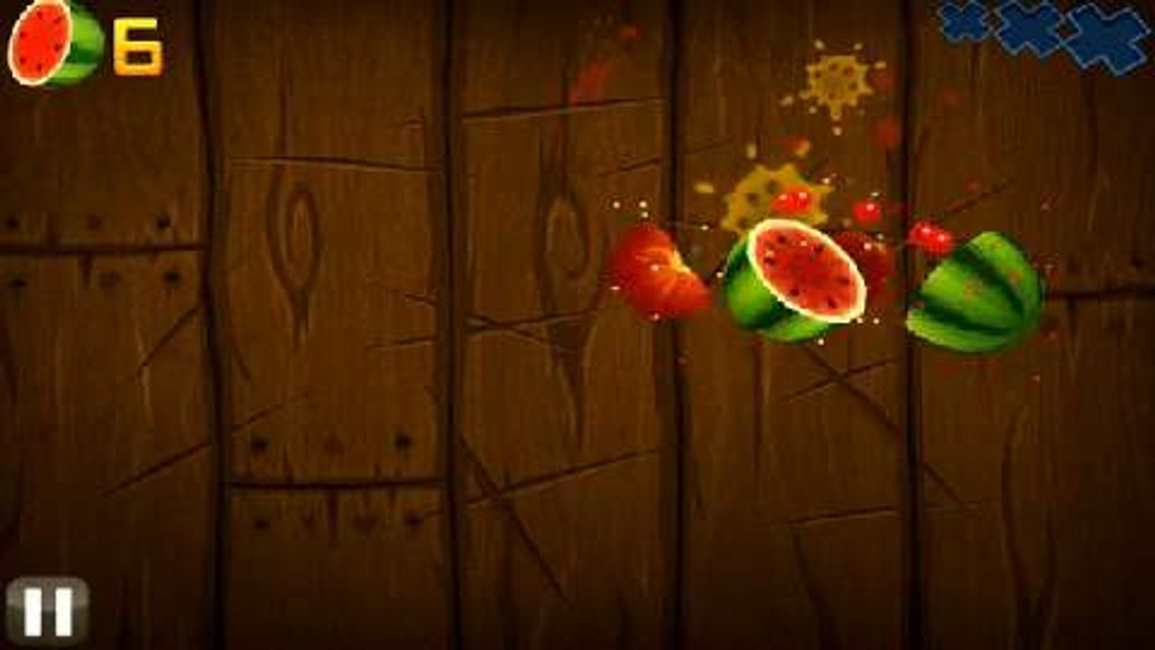 Fruit Ninja w akcji