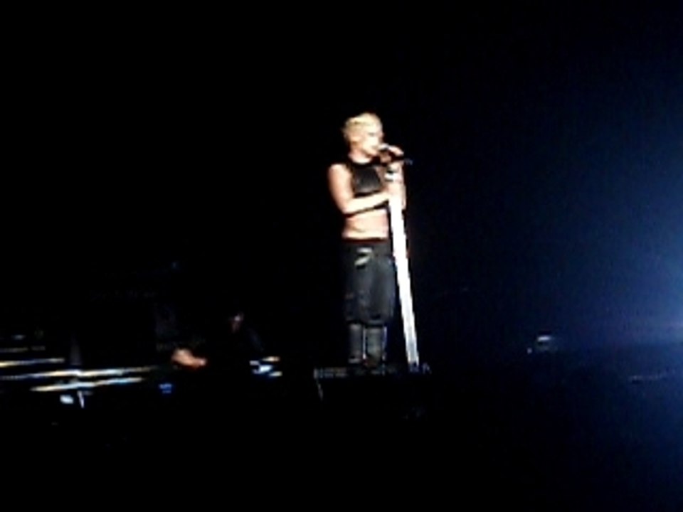 P!nk disant "je suis si contente de te voir"