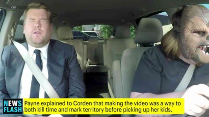 Corden Gives Chewbacca Mom A Surprise