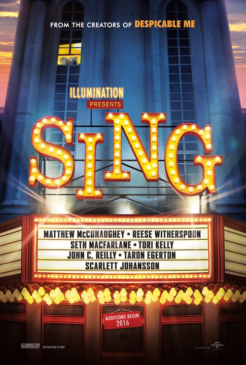 Sing (2016) Feature Trailer