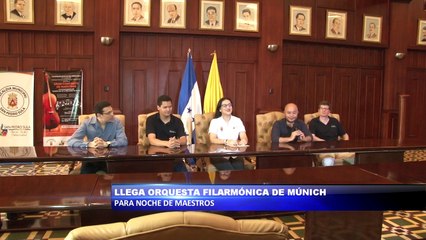 Llega orquesta filarmonica de Munich para noche de maestros