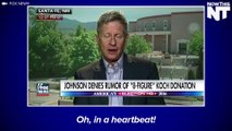 Libertarian Candidate Gary Johnson Would Legalize Weed 