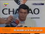 Leopoldo López pide a estudiantes a que apliquen violencia