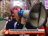 Enfermeiros em greve: Mais de 20 mil enfermeiros manifestaram-se em Lisboa