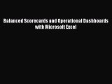 Read Balanced Scorecards and Operational Dashboards with Microsoft Excel Ebook Free