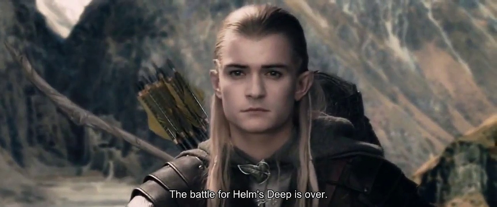 "The battle of Helm's Deep is over" - The Lord of the Rings: The Two Towers