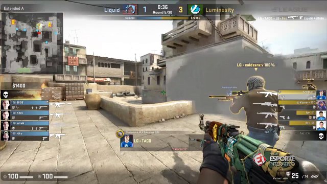 Melhores momentos de LG X LIQUID - Dust2