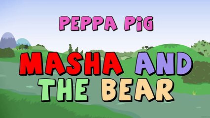 Peppa Pig en Espanol   Kinder Surprise Eggs   Masha And The Bear Character Serie